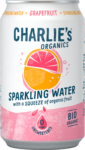 Charlie's Organic Sparkling Water Grapefruit (12 x 0,33 Liter blik NL) Kopen