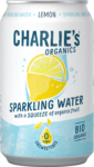 Charlie's Organic Sparkling Water Lemon (12 x 0,33 Liter blik NL) Kopen