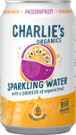 Charlie's Organic Sparkling Water Passionfruit (12 x 0,33 Liter blik NL) Kopen