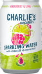 Charlie's Organic Sparkling Water Raspberry & Lime (12 x 0,33 Liter blik NL) Kopen