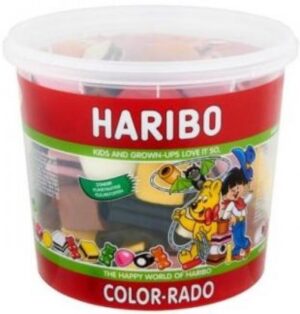 Haribo Color-Rado Mix Silo (650 Gr.)