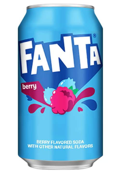 Fanta USA Berry (12 x 0,355 Liter blik)