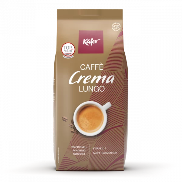 Käfer Caffè Crema Lungo Kaffeebohnen (8 X 1 Kilo)