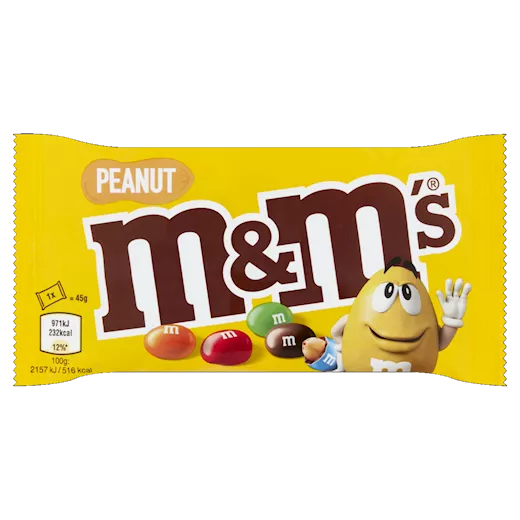 M&M's Peanut (24 x 45 gr.)