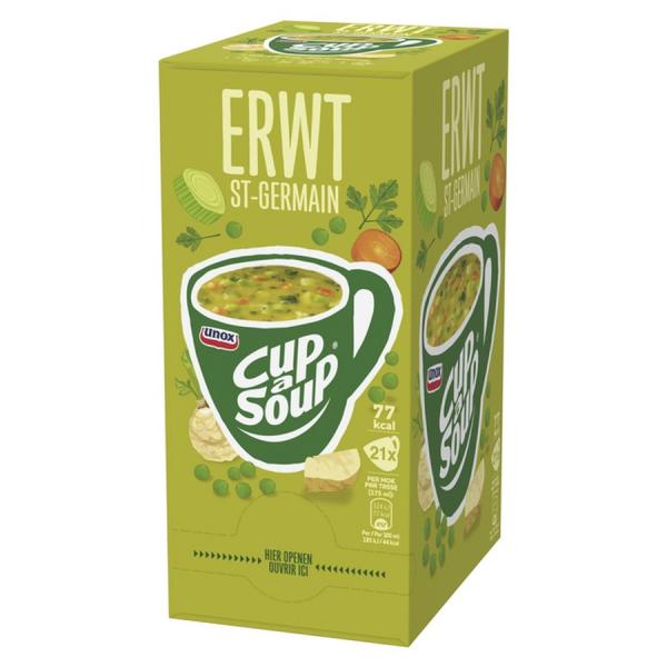 Unox Cup a Soup Erwten soep (21 x 23 gr. NL)