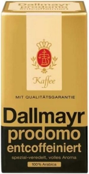 Dallmayr Prodomo Entkoffeiniert Filter Coffee (12 x 500 gr.)