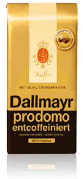 Dallmayr Prodomo cafeïnevrij koffiebonen (12 x 500 gr.)