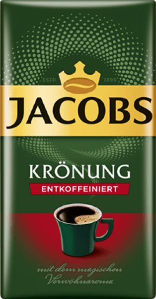 Jacobs Krönung Entkoffeiniert gemalen koffie (12 x 500 gr.)