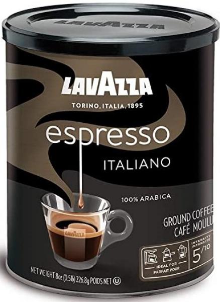 Lavazza Espresso Italiano gemalen koffie (12 x 250 gr. Tin)