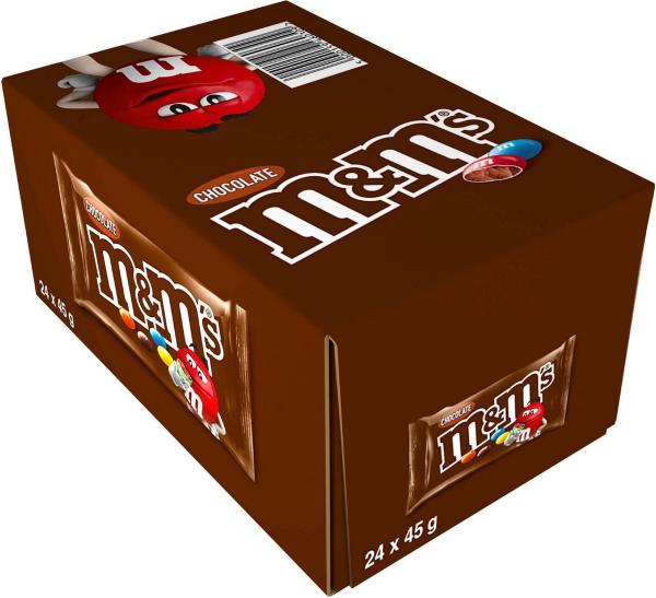 M&M's Chocolade (24 x 45 gr.)