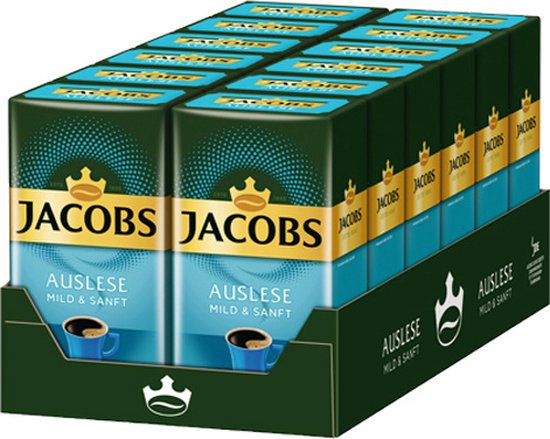 Jacobs Auslese Mild & Sanft gemahlen Kaffee (12 x 500 gr.)