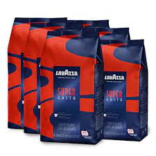 Lavazza Super Gusto koffiebonen (6 x 1 Kilo)