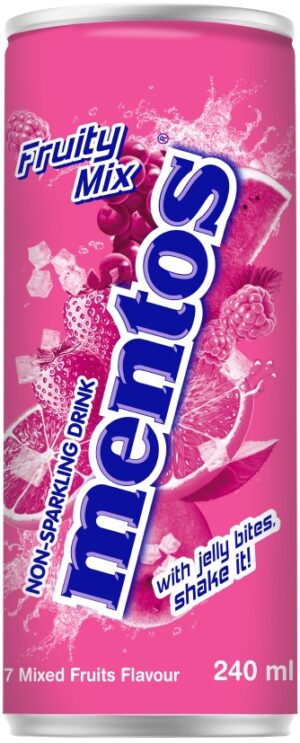 Mentos Fruity Mix (24 x 0,24 Liter cans)