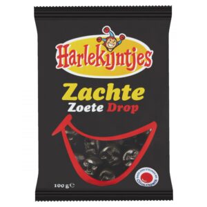 Harlekijntjes Soft Sweet Licorice (24 x 100 Gr.)