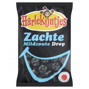 Harlekijntjes Soft Mildly Salty Licorice (12 x 300 Gr.)