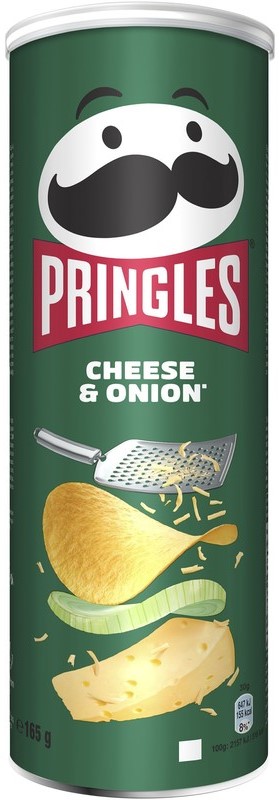 Pringles Cheese & Onion Chips (19 x 165 gr.)