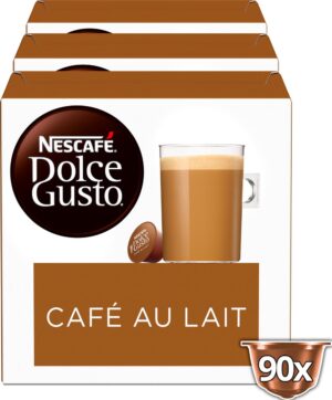 Nescafé Dolce Gusto Café Au Lait XL - 90 cups for 90 cups of coffee