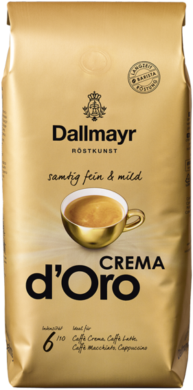 Dallmayr Crema d'Oro koffiebonen (8 x 1 Kilo)