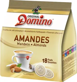 Domino Amandes Koffiepads (12 x 18 stuks)