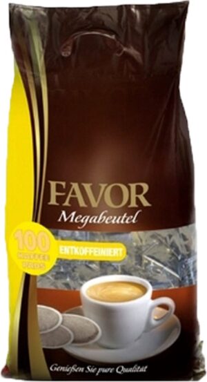 Favor Entkoffeiniert Koffiepads (8 x 100 stuks)