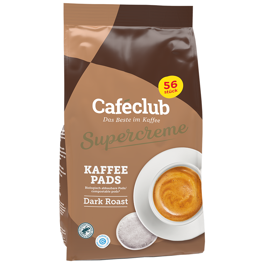 cafeclub dark roast Kaffeepads