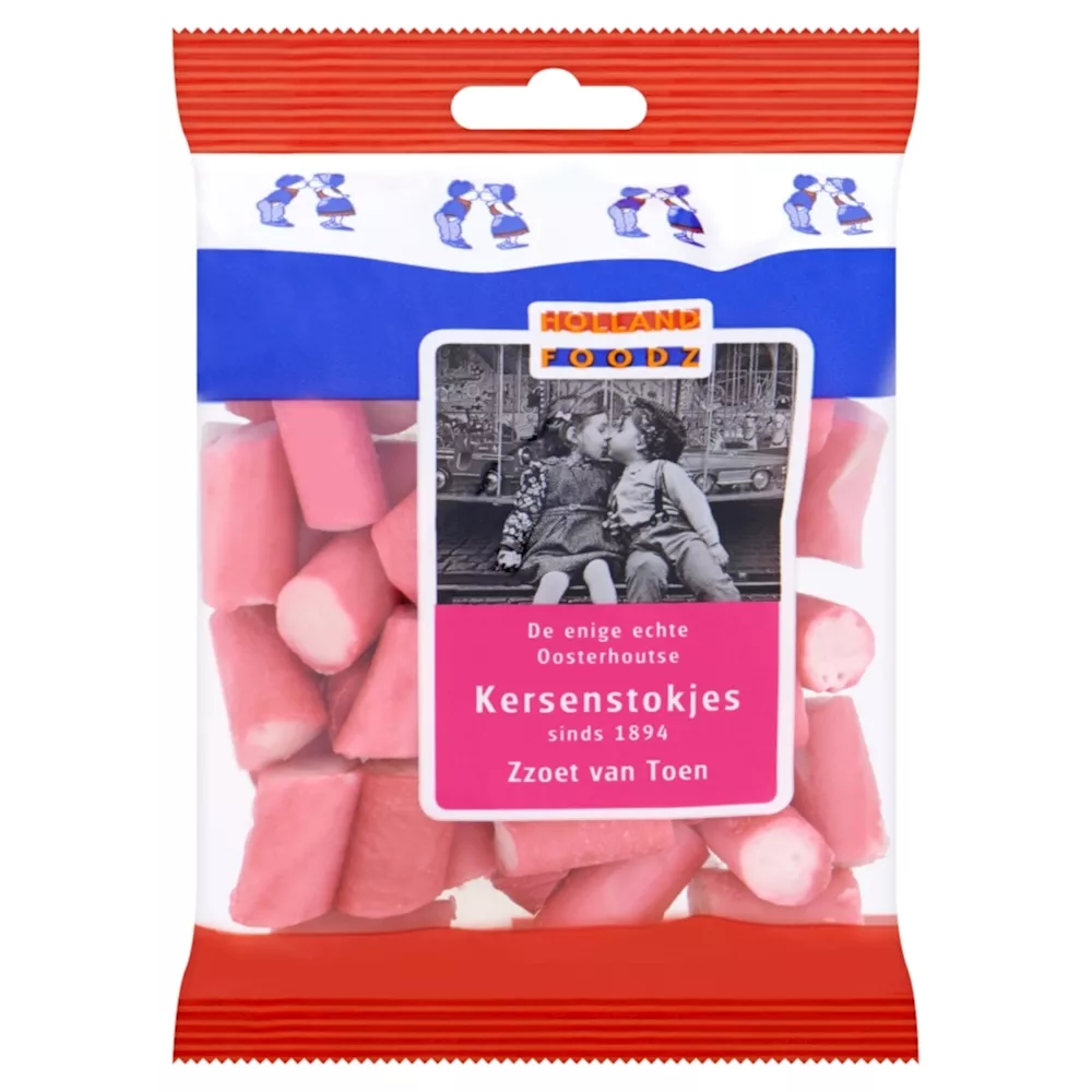 Holland Foodz Oosterhoutse Kersenstokjes (12 x 110 Gr.)