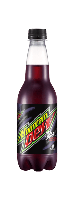 Mountain Dew Pitch Black (24 x 0,4 Liter PET-flessen)