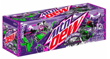 Mountain Dew USA Purple Thunder (12 x 0,355 Liter Dosen)