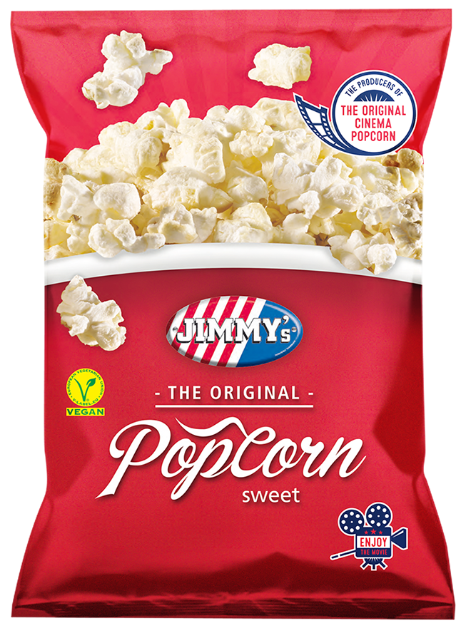 Jimmy's Popcorn Classic Sweet (12 x 100 gr.)