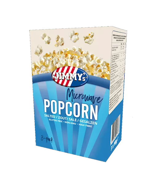 Jimmy's Popcorn Microwave Salt (12 x 3 x 90 gr.)