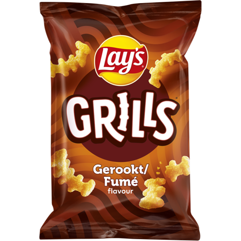 Lay's Grills Gerookt (9 x 125 gr.)