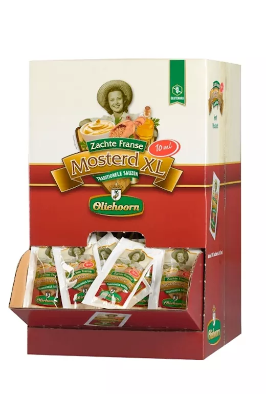 Oliehoorn Franse Mosterd XL Sachets (300 x 10 ml)