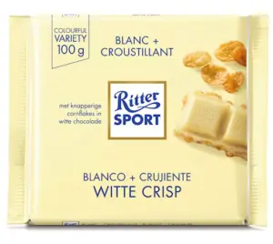 Ritter Sport Weißer Knusper (10 x 100g)
