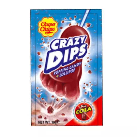 Chupa Chups Crazy Dips Cola (24 x 14 Gr.)