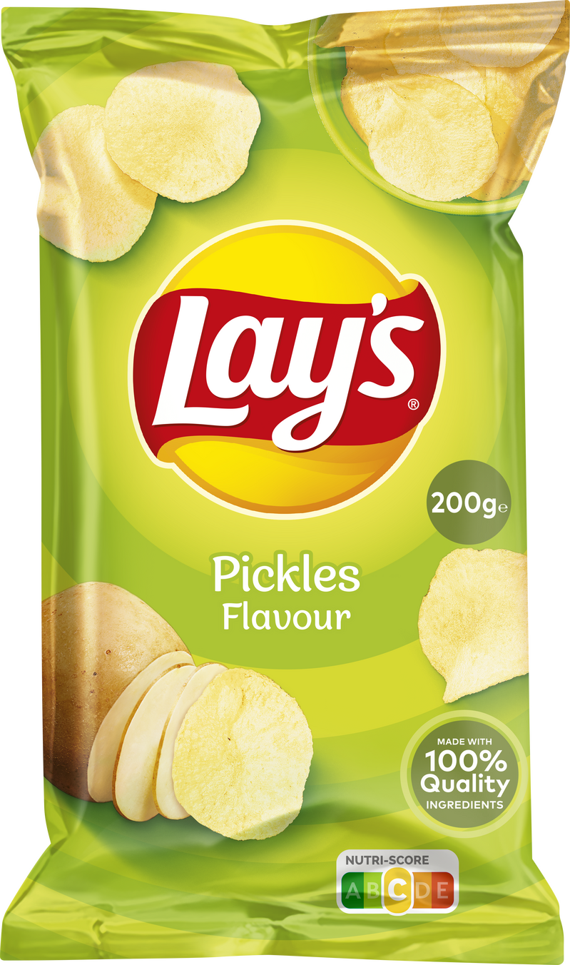 Lay's Pickles Chips (18 x 200 gr.)