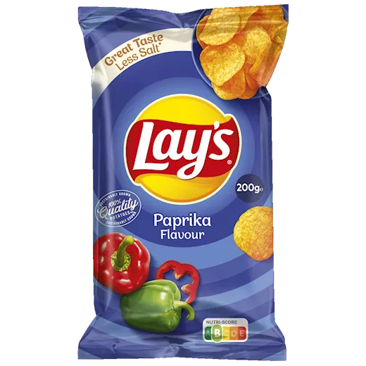 Lay's Paprika Chips (18 x 200 gr.)