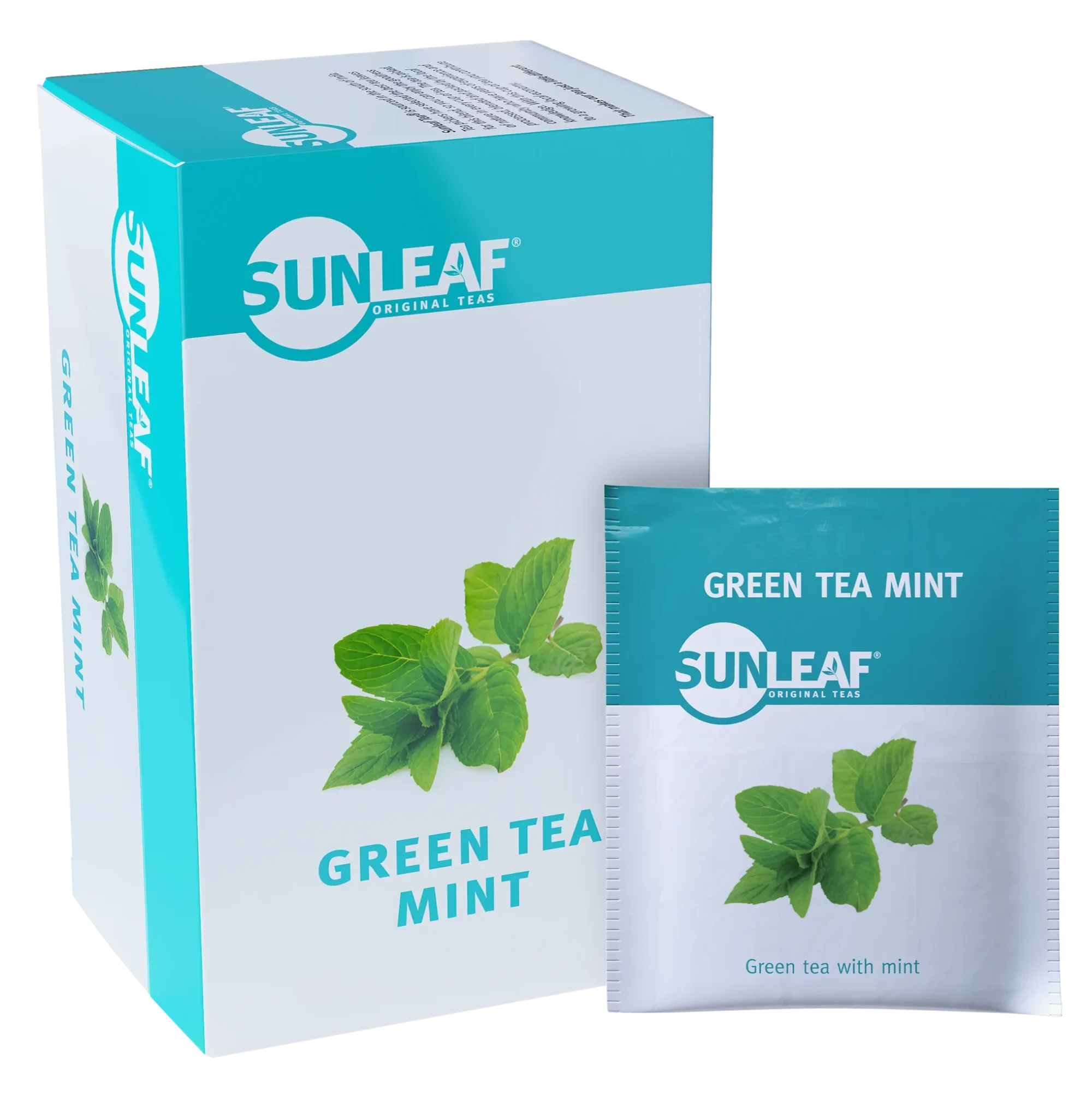 Sunleaf Green Tea Mint (4 x 25 theezakjes)