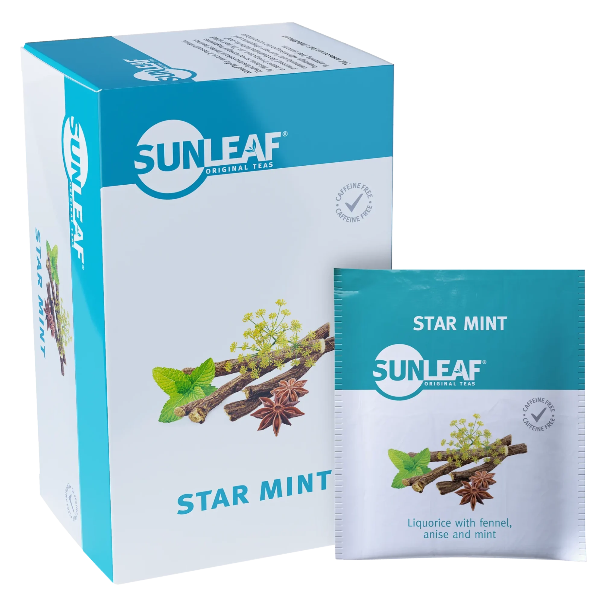 Sunleaf Star Mint (4 x 25 theezakjes)