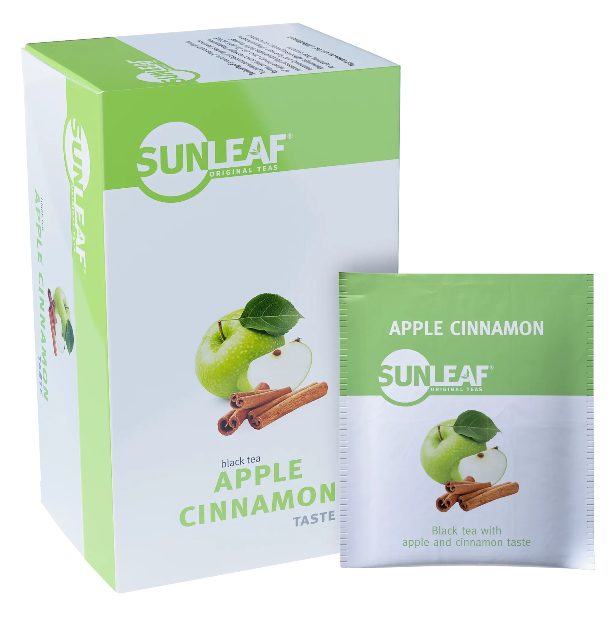 Sunleaf Zwarte Thee Apple Cinnamon (4 x 25 theezakjes)