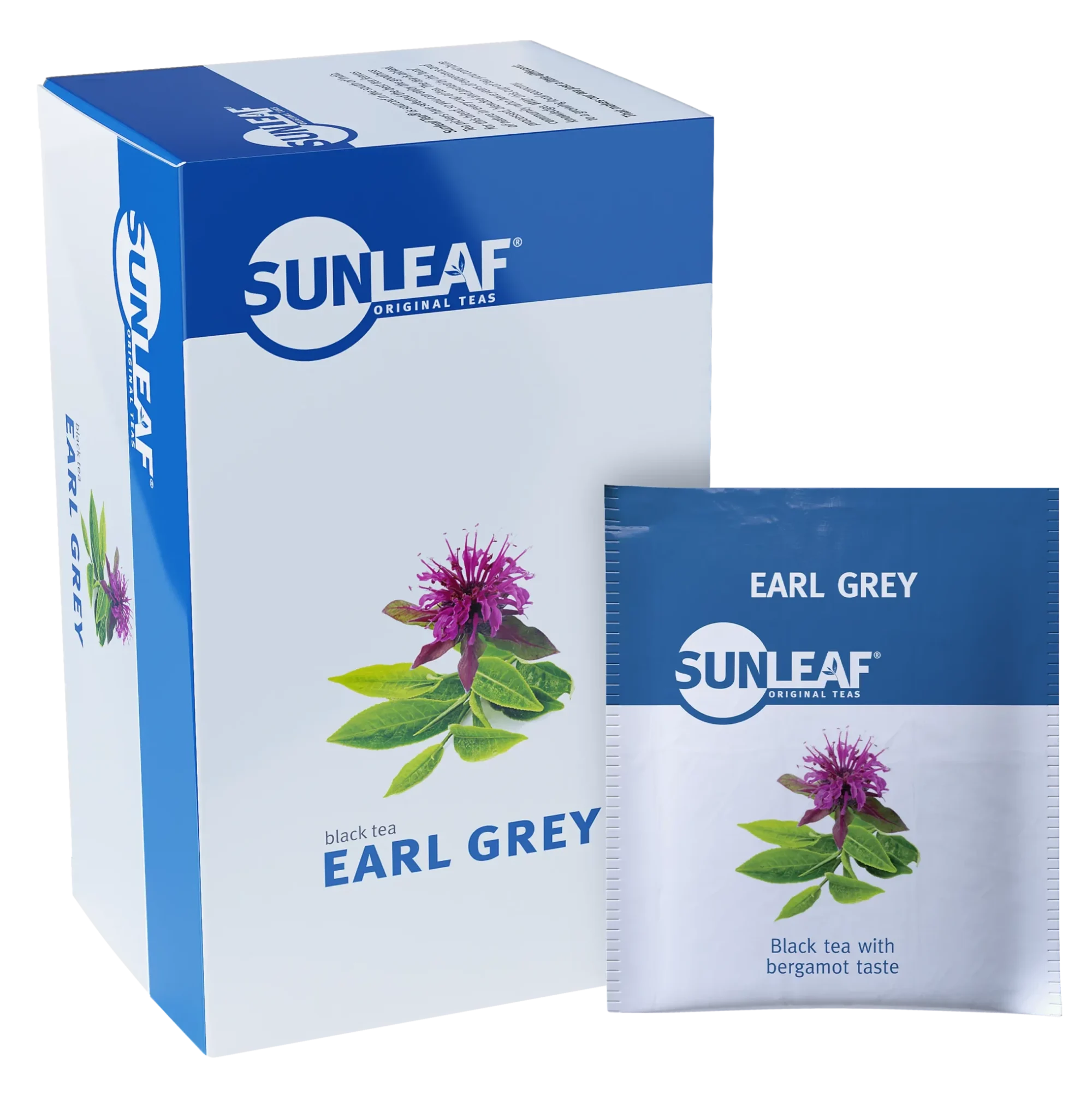Sunleaf Zwarte Thee Earl Grey (4 x 25 theezakjes)