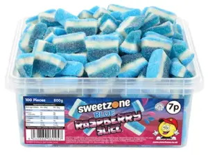 Sweetzone Blue Raspberry Slice Silo (800g)