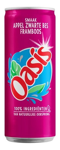 Oasis Pomme Cassis Framboise (24 x 0,33 Liter blik BE)