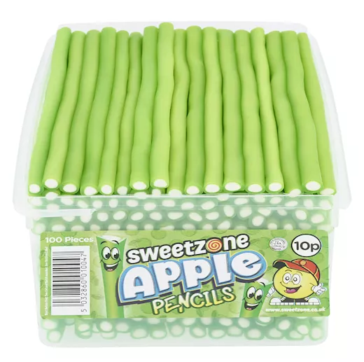 Sweetzone Apple Pencils Silo (100 stuks)