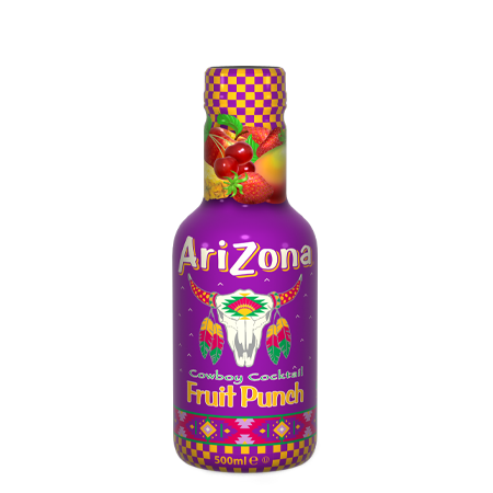 Arizona Cowboy Cocktail Fruit Punch (6 x 0,5 Liter PET-bottles)