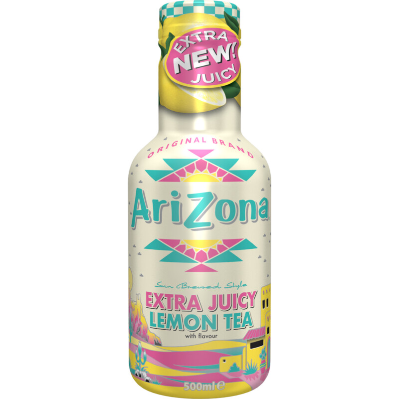 Arizona Extra Juicy Lemon Tea (6 x 0,5 Liter PET-Flaschen)