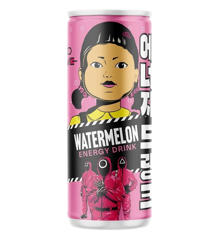 Squid Game Energy Watermelon (24 x 0,25 Liter cans)