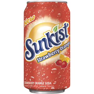 Sunkist USA Strawberry Orange (12 x 0,355 Liter Dosen)