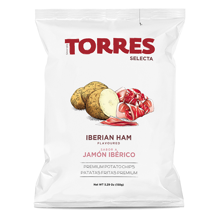 Torres Iberian Ham Chips (15 x 150g)