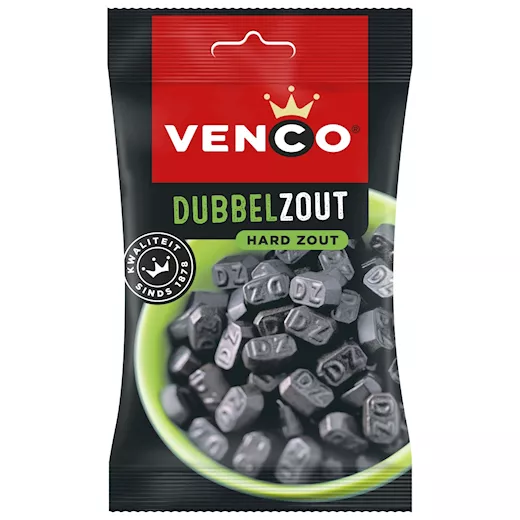 Venco Dubbelzoute Licorice (12 x 120g)