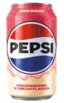 Pepsi Strawberries 'N Cream (24 x 0,33 Liter blik UK) Kopen